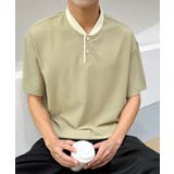 aimoha men ナチュラルトーンポロトップス | aimoha men | 詳細画像2 