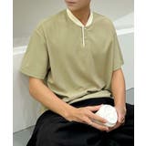 aimoha men ナチュラルトーンポロトップス | aimoha men | 詳細画像3 