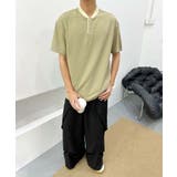 aimoha men ナチュラルトーンポロトップス | aimoha men | 詳細画像7 