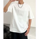 aimoha men ミニマルデザインクルーネックTシャツ | aimoha men | 詳細画像15 