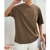 aimoha men ミニマルデザインクルーネックTシャツ | aimoha men | 詳細画像4 