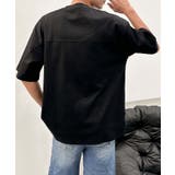 aimoha men ミニマルデザインクルーネックTシャツ | aimoha men | 詳細画像8 