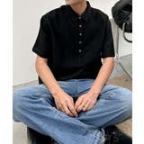 aimoha men ナチュラルカラーリネン風ポロシャツ | aimoha men | 詳細画像7 