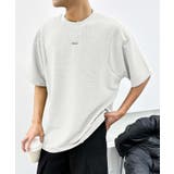 ホワイト | aimoha men ベーシックカラークルーネックTシャツ | aimoha men