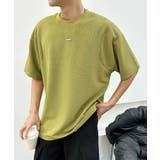 グリーン | aimoha men ベーシックカラークルーネックTシャツ | aimoha men