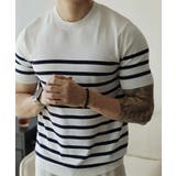aimoha men ベーシックボーダークルーネックT | aimoha men | 詳細画像4 