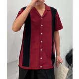 ワインレッド | 【aimoha neo】Retro Edge Cuba Shirt | aimoha men