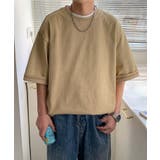 ベージュ | 【aimoha neo】Vintage Dye Crewneck | aimoha men