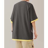 【aimoha neo】Monochrome Trim T-Shirt | aimoha men | 詳細画像13 