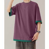【aimoha neo】Monochrome Trim T-Shirt | aimoha men | 詳細画像24 