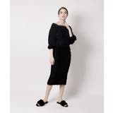 BLACK | 起毛ニットセットアップ | aimoha