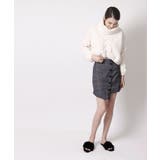 グレンチェッククロススカート チェック スカート | aimoha  | 詳細画像3 