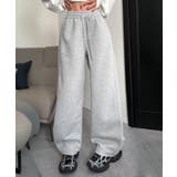 グレー | スウエットワイドパンツ | aimoha