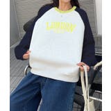 ネイビー | ロゴデザインスウェット | aimoha 