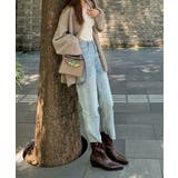 【shoes365】スクエアトゥPUレザーブーツ | aimoha | 詳細画像11
