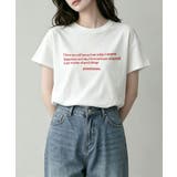 ミニメッセージロゴTシャツ | aimoha  | 詳細画像11 