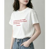 ミニメッセージロゴTシャツ | aimoha  | 詳細画像9 