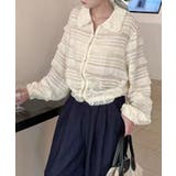 フリルレースショートブルゾン | aimoha | 詳細画像10