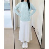 ブルー | UVカット 軽量 指穴付き フード付き ジップパーカー | aimoha 