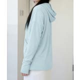 UVカット 軽量 指穴付き フード付き ジップパーカー | aimoha  | 詳細画像6 