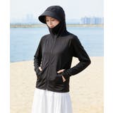 UVカット フェイスカバー付き フード付きラッシュガード | aimoha  | 詳細画像6 