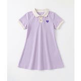 【aimoha-KIDS-】配色カラー半袖ワンピース | aimoha kids | 詳細画像5 