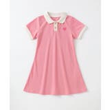 【aimoha-KIDS-】配色カラー半袖ワンピース | aimoha kids | 詳細画像6 