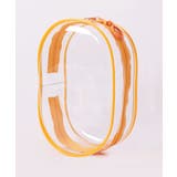 オレンジ | キーホルダー付きクリアポーチ | aimoha 