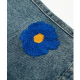 コクーン フラワーモチーフ デニムパンツ | HOOK | 詳細画像7 