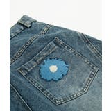 コクーン フラワーモチーフ デニムパンツ | HOOK | 詳細画像8 