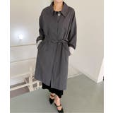 【BANICO】袖ストライプ ロングシャツコート | aimoha  | 詳細画像9 