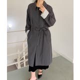 【BANICO】袖ストライプ ロングシャツコート | aimoha  | 詳細画像16 