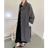 【BANICO】袖ストライプ ロングシャツコート | aimoha  | 詳細画像15 