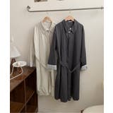 【BANICO】袖ストライプ ロングシャツコート | aimoha  | 詳細画像19 