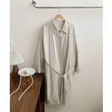 【BANICO】袖ストライプ ロングシャツコート | aimoha  | 詳細画像17 