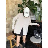 フロントスリットデザインTシャツ ロンT カットソー | aimoha  | 詳細画像8 