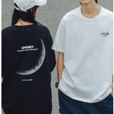 HOOK 三日月プリントTEE カジュアル | HOOK | 詳細画像1