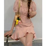 Jasmine Grandiflorum【Jasmine】フリルスクエアネック半… | aimoha  | 詳細画像19 