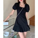 Jasmine Grandiflorum【Jasmine】フリルスクエアネック半… | aimoha  | 詳細画像14 