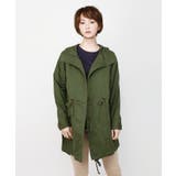 KHAKI | ライトモッズコート | aimoha