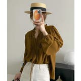 韓国風ピンタックブラウス ブラウス 長袖 | aimoha | 詳細画像6