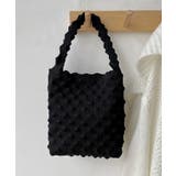 ブラック | ビビットカラーネット編みミニバッグ レディース 結婚式 | aimoha