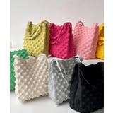 ビビットカラーネット編みミニバッグ レディース 結婚式 | aimoha | 詳細画像1