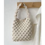 ベージュ | ビビットカラーネット編みミニバッグ レディース 結婚式 | aimoha