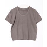 【BANICO】UネックリブTシャツ | aimoha  | 詳細画像29 