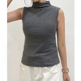 ハイネックフィットノースリーブ | aimoha  | 詳細画像10 