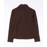 aimoha   select  ショルダーボタンリブメロウハイネックトップス | aimoha  | 詳細画像8 