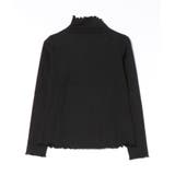 aimoha   select  ショルダーボタンリブメロウハイネックトップス | aimoha  | 詳細画像4 