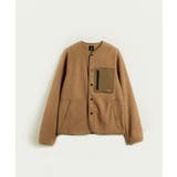 【smore】Fleece pocket cardigan | aimoha | 詳細画像16
