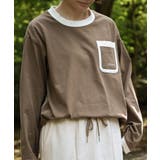 ブラウン | 【smore】Double pocket L/S shirts | aimoha men